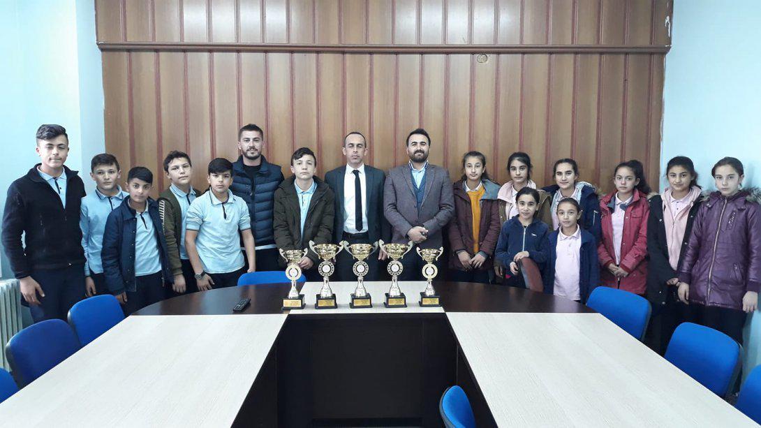 Yavuz Selim Ortaokulunun Oryantiring Başarısı