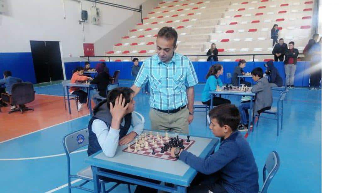 İlçe Geneli Satranç Turnuvası Yapıldı